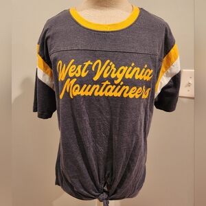Pressbox West Virginia Mountaineers Tee Shirt size L